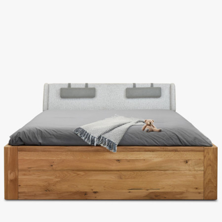 Holzbett aus Massivholz mit Stauraum, Madona 180 x 200 cm