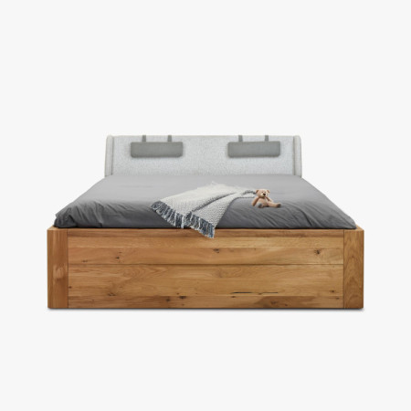 Holzbett aus Massivholz mit Stauraum, Madona 180 x 200 cm