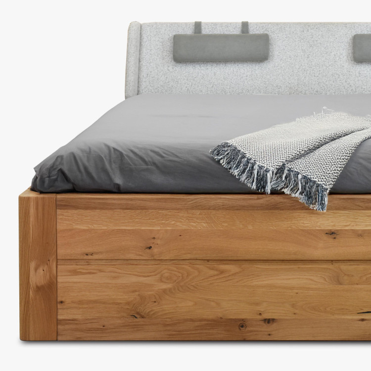 Holzbett aus Massivholz mit Stauraum, Madona 180 x 200 cm