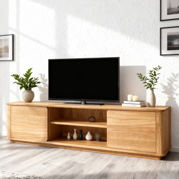 Premium-Eichen-TV-Kommode, Typ 25