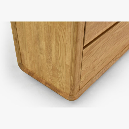 Premiäre Eichenkommode mit 3 Schubladen