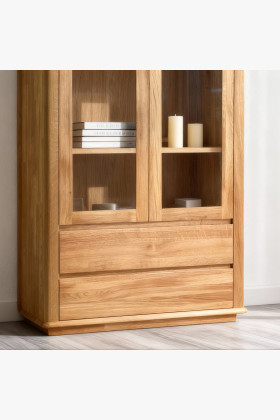 Premiärer doppeltüriger Eichenvitrine, Monaco 2