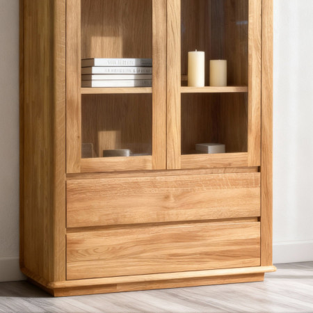 Premiärer doppeltüriger Eichenvitrine, Monaco