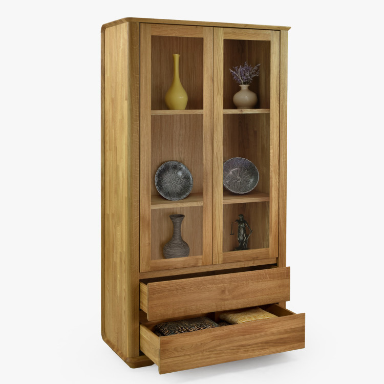 Premiärer doppeltüriger Eichenvitrine, Monaco