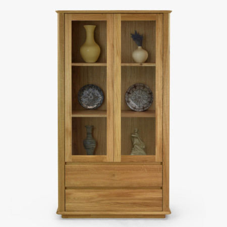 Premiärer doppeltüriger Eichenvitrine, Monaco