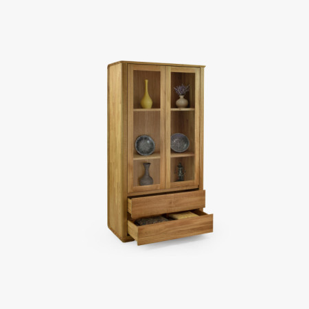 Premiärer doppeltüriger Eichenvitrine, Monaco