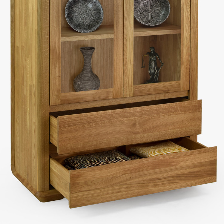 Premiärer doppeltüriger Eichenvitrine, Monaco