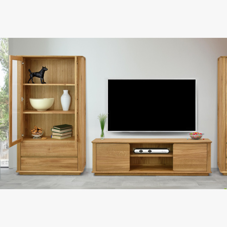 Premiärer doppeltüriger Eichenvitrine, Monaco