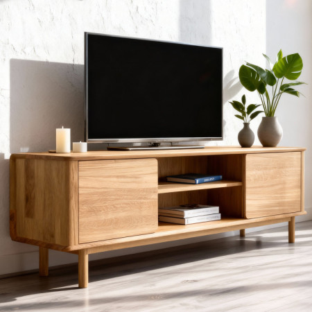 Premium Eichen TV-Kommode, Typ 25