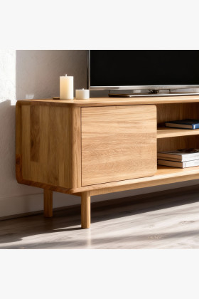 Premium Eichen TV-Kommode, Typ 25 2