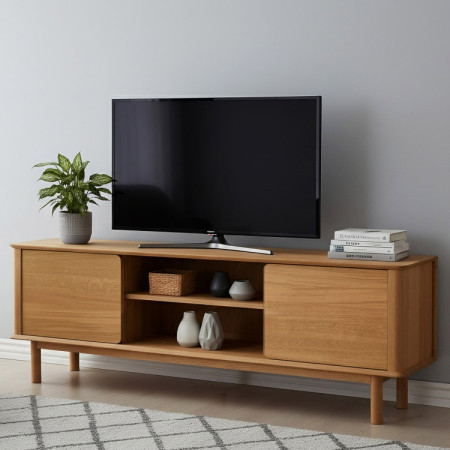 Premium Eichen TV-Kommode, Typ 25