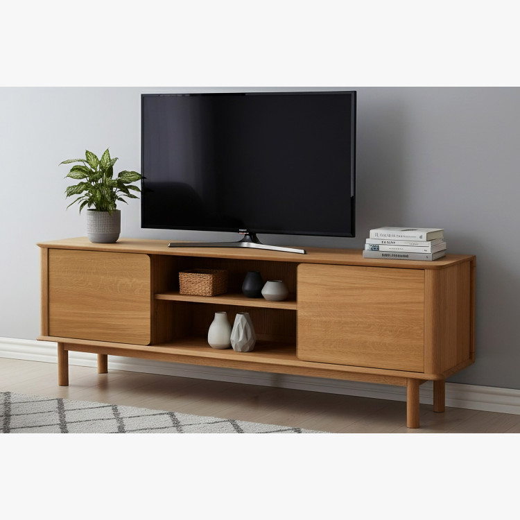 Premium Eichen TV-Kommode, Typ 25