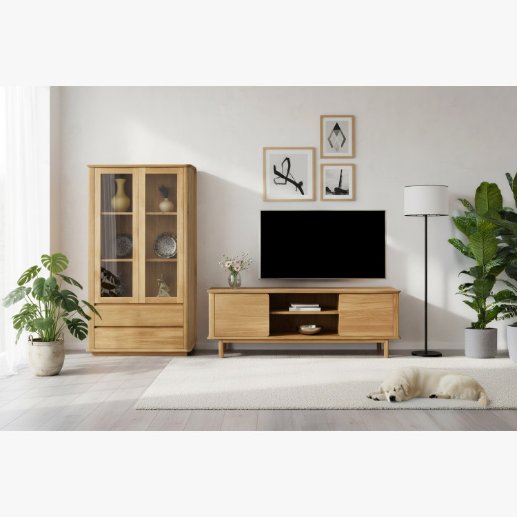 Premium Eichen TV-Kommode, Typ 25