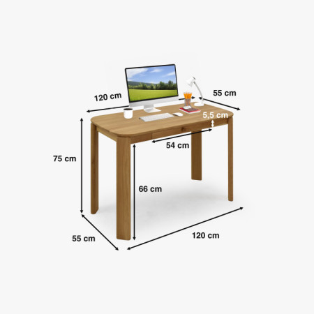 Eichen-Schreibtisch