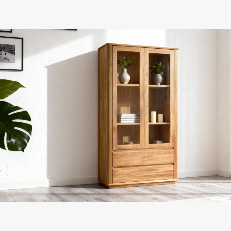 Obývací stěna Monako aus massivem Eichenholz