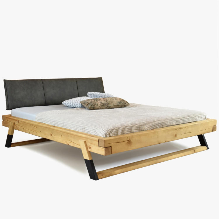 Dřevěná postel masiv 160 x 200 cm Josef – robust und modern