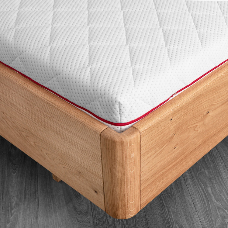 Dubett mit gepolstertem Kopfteil 180 x 200