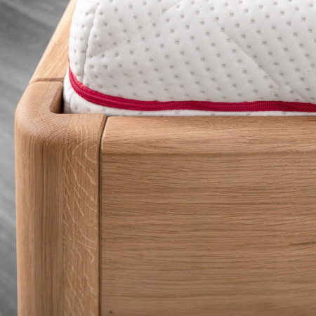 Dubett mit gepolstertem Kopfteil 180 x 200