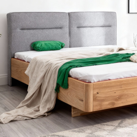 Moderne Doppelbett 180 x 200 aus Massivholz