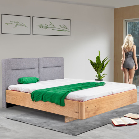 Moderne Doppelbett 180 x 200 aus Massivholz