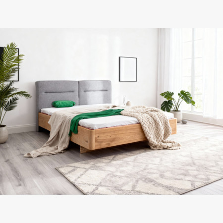 Moderne Doppelbett 180 x 200 aus Massivholz