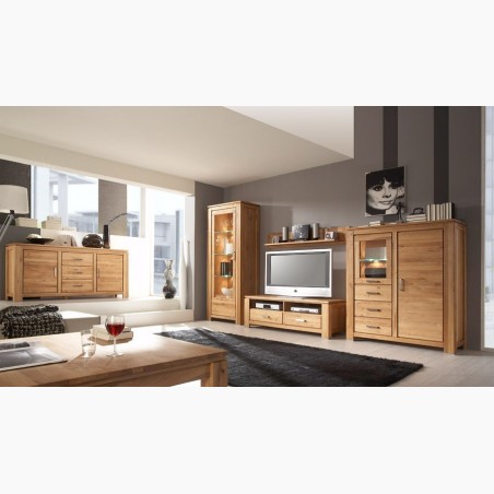 Drevený dubový príborník do jedálne, typ 47