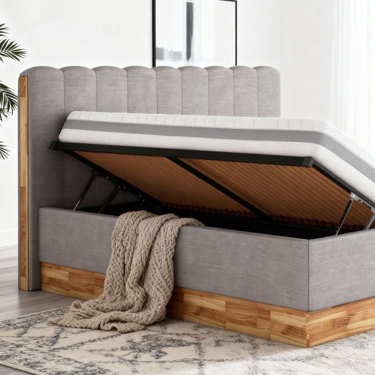 Liegenbett mit Stauraum 180 x 200 cm