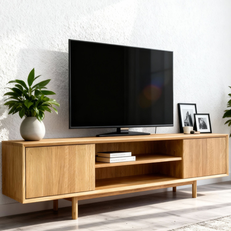 Dubowa TV-Kommode auf Füßen 180 cm, Oslo II