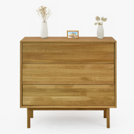 Dubowa Kommode mit Schubladen Oslo II auf Füßen