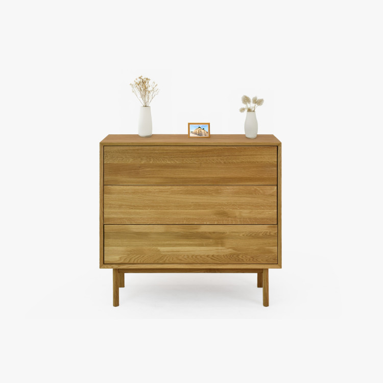 Dubowa Kommode mit Schubladen Oslo II auf Füßen