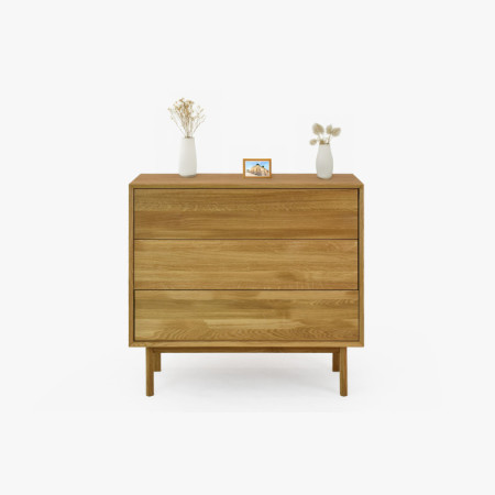 Dubowa Kommode mit Schubladen Oslo II auf Füßen