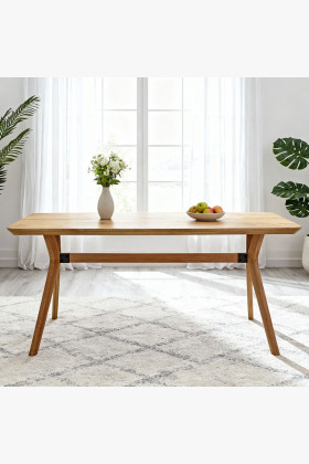 Dubový Tisch oval 180 x 90 cm 2