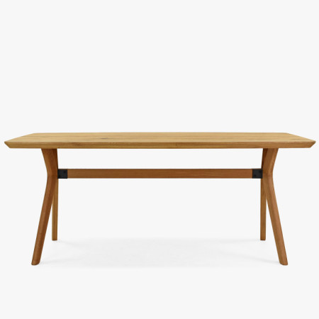 Dubový Tisch oval 180 x 90 cm