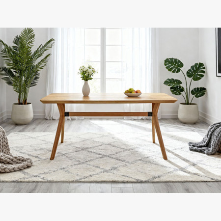 Dubový Tisch oval 180 x 90 cm