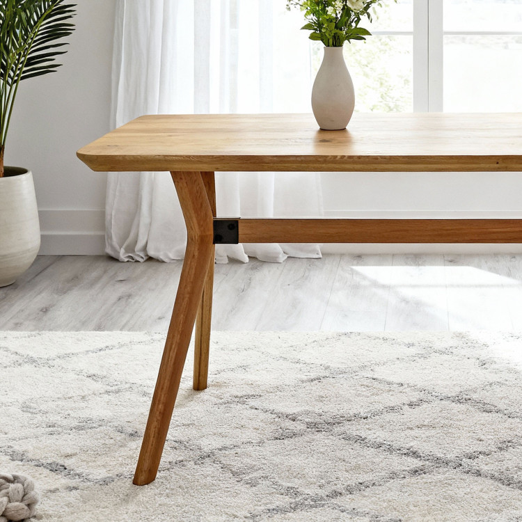 Dubový Tisch oval 180 x 90 cm