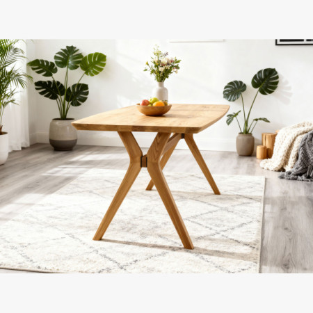 Dubový Tisch oval 180 x 90 cm