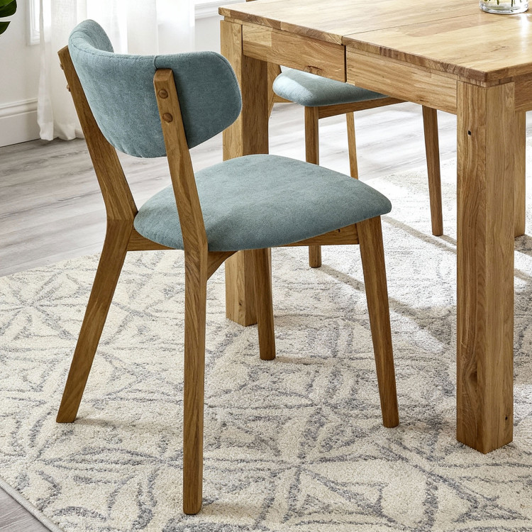 Eichen quadratischer Tisch mit Auszug 80 x 80 cm