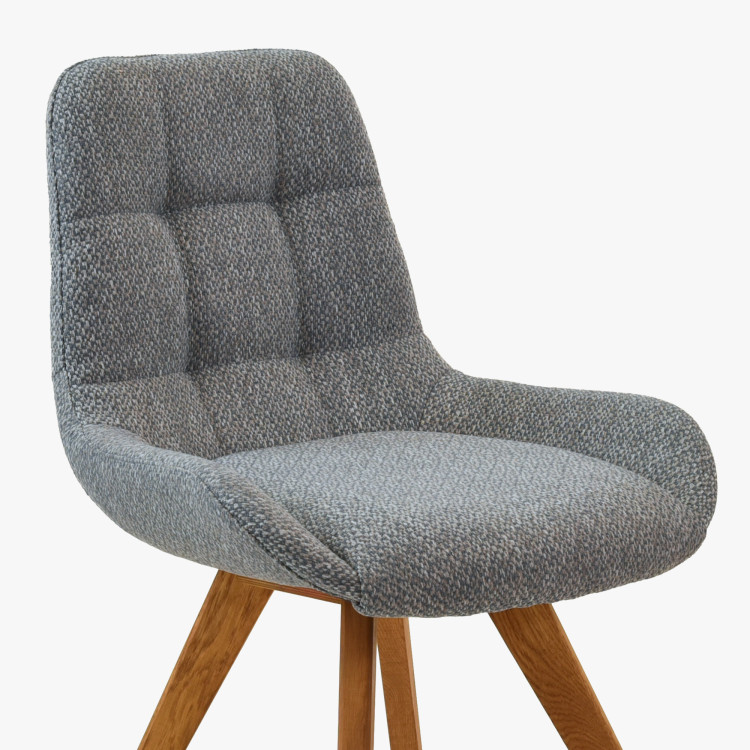 Rozklappbares Esszimmer-Set Matuš 80 × 80 + 4× Temza