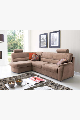 Moderne Sitzgarnitur mit Ottoman links 2