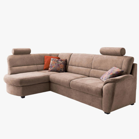 Moderne Sitzgarnitur mit Ottoman links