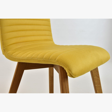 Čalouněné židle Arosa Eichenfüße und Esstisch Eiche York