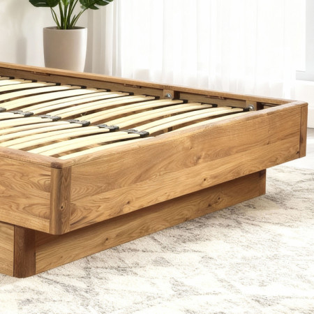 Poste aus massiver Eiche mit Stauraum, Texas 180 cm