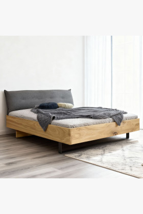 Postel Eiche auf Füßen, Toledo 180 x 200 cm