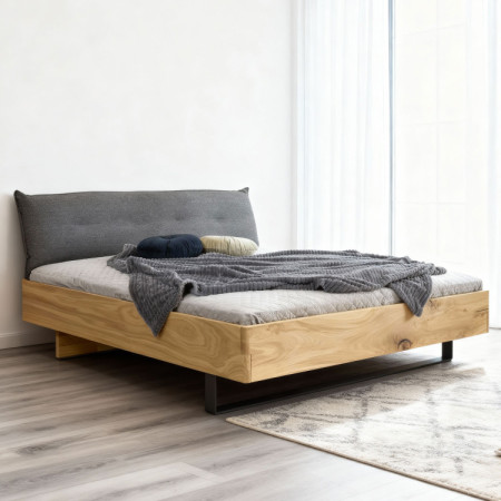 Postel Eiche auf Füßen, Toledo 180 x 200 cm