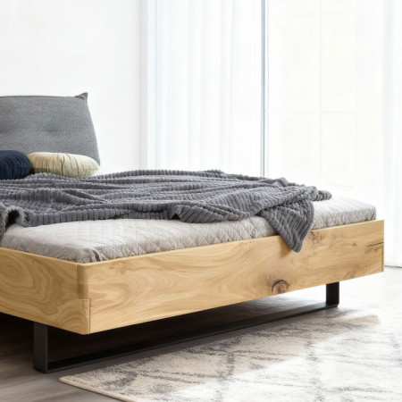 Postel Eiche auf Füßen, Toledo 180 x 200 cm
