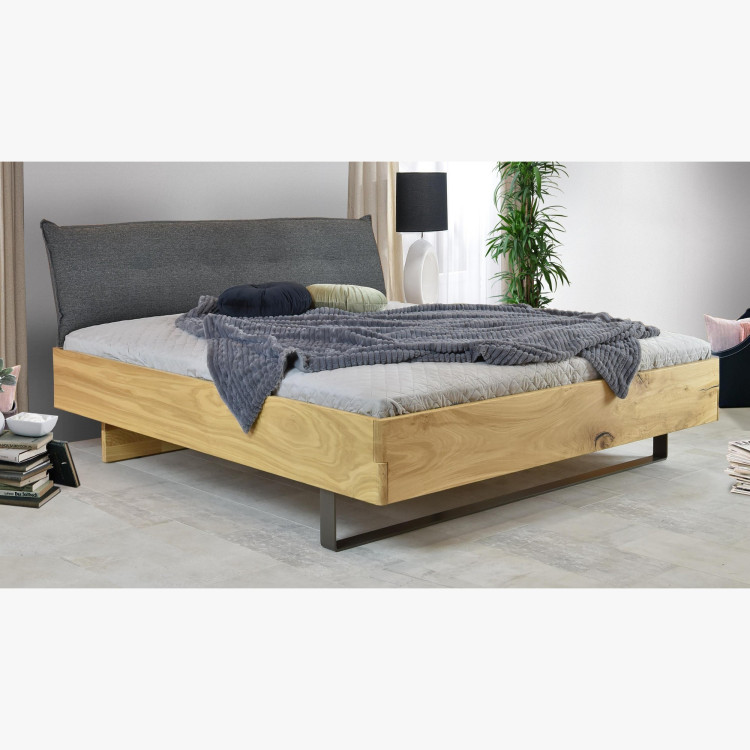 Postel Eiche auf Füßen, Toledo 180 x 200 cm