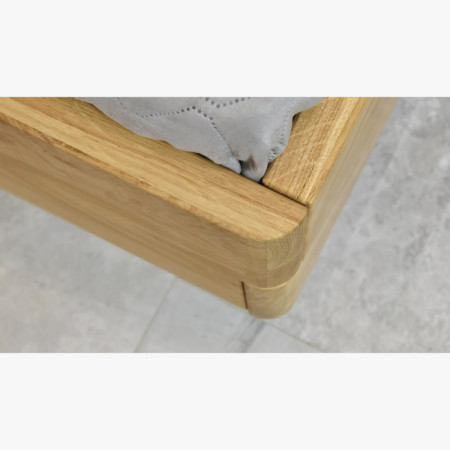 Postel Eiche auf Füßen, Toledo 180 x 200 cm