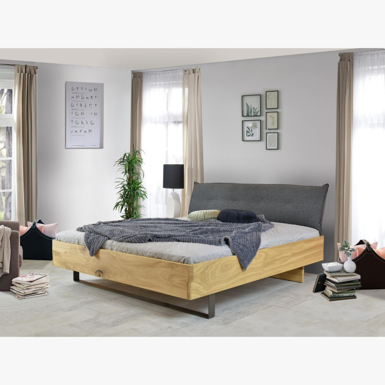 Postel Eiche auf Füßen, Toledo 180 x 200 cm