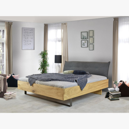 Postel Eiche auf Füßen, Toledo 180 x 200 cm