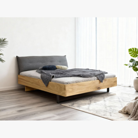 Postel Eiche auf Füßen, Toledo 180 x 200 cm